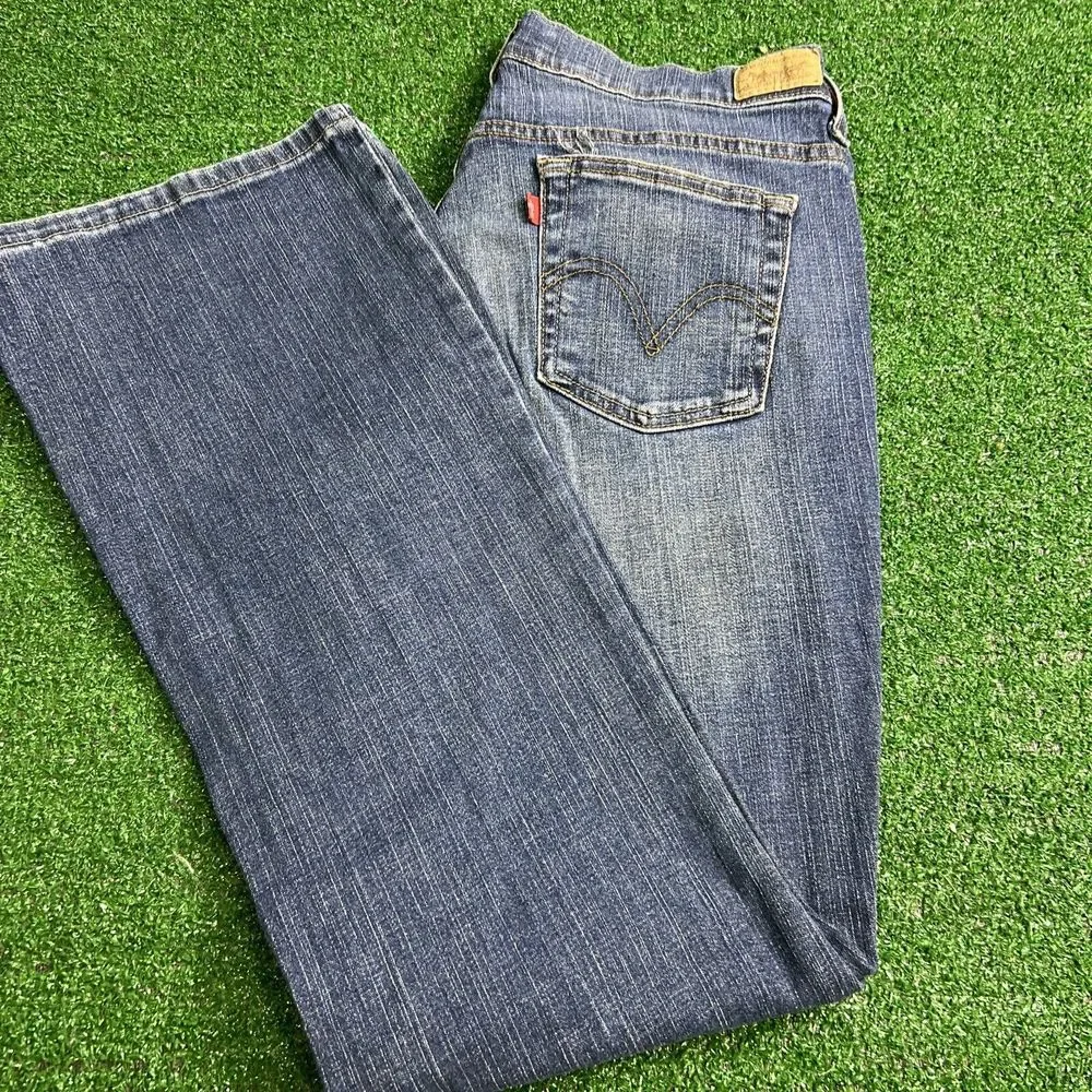 Levi's 515 Classic Boot Cut Low Rise Y2K Jeans Women's Size 10 Medium Blue Denim